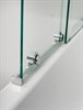 CEZARES Stream Шторка на ванну раздвижная, профиль - хром / стекло - прозрачное, ширина 90 см, стекло 8 мм - фото 249687