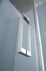 CEZARES Slider Душевой уголок прямоугольный двери распашные, профиль - хром / стекло - прозрачное, размер 100х100 см, стекло 8 мм - фото 249894