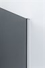 CEZARES Slider Душевой уголок прямоугольный двери распашные, профиль - хром / стекло - серое, размер 70х100 см, стекло 8 мм - фото 250074