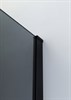 CEZARES Slider Душевой уголок прямоугольный двери распашные, профиль - черный  / стекло - серое, размер 70х100 см, стекло 8 мм - фото 250076