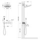 TIMO Saona Душевая система встроенная с термостатом (SX-2329/00SM), цвет хром SX-2329/00SM - фото 251640