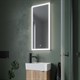 SANCOS Зеркало для ванной комнаты  Polo 350х800 с подсветкой - фото 251815