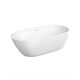 SANCOS Single Ванна акриловая отдельностоящая, размер 180х85 см, цвет белый - фото 252253