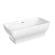 SANCOS Neo Ванна акриловая отдельностоящая, размер 170х80 см, цвет белый - фото 252263