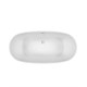 SANCOS Space Ванна акриловая отдельностоящая, размер 170х80 см, цвет белый - фото 252284