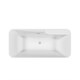 SANCOS Sigma Ванна акриловая отдельностоящая, размер 170х80 см, цвет белый - фото 252294