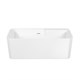 SANCOS Sigma Ванна акриловая отдельностоящая, размер 170х80 см, цвет белый - фото 252295
