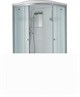 TIMO Standart Душевая кабина четверть круга, размер 90х90 см, профиль - матовый / стекло - матовое, двери раздвижные - фото 252705