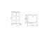 TIMO Comfort Душевая кабина прямоугольная-асимметричная, размер 120х90 см, профиль - хром / стекло - матовое, двери раздвижные - фото 252827