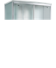 TIMO Comfort Душевая кабина прямоугольная, размер 140х88 см, профиль - хром / стекло - матовое, двери раздвижные - фото 252840