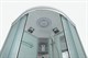 TIMO Comfort Душевая кабина четверть круга, размер 100х100 см, профиль - хром / стекло - прозрачное, двери раздвижные - фото 253573