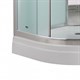 TIMO Comfort Душевая кабина четверть круга, размер 90х90 см, профиль - хром / стекло - прозрачное, двери раздвижные - фото 253620