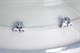 TIMO Altti Душевой уголок четверть круга, размер 100х100 см, профиль - хром / стекло - матовое, двери раздвижные - фото 253985