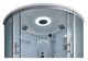 TIMO Standart Душевая кабина четверть круга, размер 150х150 см, профиль - хром / стекло - матовое, двери раздвижные - фото 254026