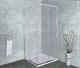 TIMO Altti Душевой уголок квадратная, размер 100х100 см, профиль - хром / стекло - прозрачное, двери раздвижные - фото 254213
