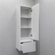 COMFORTY Шкаф-колонна Марсель-40 белая матовая - фото 254602