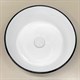 COMFORTY Раковина-чаша круглая диаметр 40 см, цвет черный - фото 255061