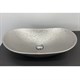 COMFORTY Раковина-чаша овальная ширина 60 см, цвет серебро - фото 255160
