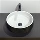 COMFORTY Раковина-чаша  диаметр 40 см, цвет белый / черный - фото 255679