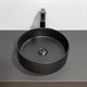 COMFORTY Раковина-чаша  диаметр 35 см, цвет черный матовый - фото 255724