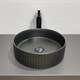 COMFORTY Раковина-чаша  диаметр 35 см, цвет черный матовый - фото 255725