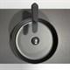 COMFORTY Раковина-чаша  диаметр 35 см, цвет черный матовый - фото 255727