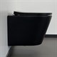 COMFORTY Унитаз подвесной 105MB безободковый, сиденье дюропласт softclose тонкое, быстросъёмное, цвет черный матовый - фото 256005