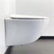 COMFORTY Унитаз подвесной 107 безободковый, сиденье дюропласт softclose тонкое, быстросъёмное, цвет белый - фото 256060