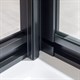 VINCEA Stile Душевой уголок квадратный двери поворотные профиль - черный / стекло - прозрачное размер 90х90 см 8мм - фото 256389