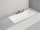 SALINI Orlanda Встраиваемая ванна с прямоугольной чашей, регулируемые ножки, донный клапан "Up&Down" белый, сифон, интегрированный слив-перелив размер 170х80 см, белый - фото 256633