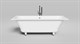SALINI Orlanda Встраиваемая ванна с прямоугольной чашей, регулируемые ножки, донный клапан "Up&Down" белый, сифон, интегрированный слив-перелив размер 170х75 см, белый матовый - фото 256730