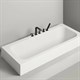 SALINI Orlanda Встраиваемая ванна с прямоугольной чашей, регулируемые ножки, донный клапан "Up&Down" белый, сифон, интегрированный слив-перелив размер 180х80 см, белый - фото 256741