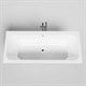 SALINI Orlanda Встраиваемая ванна с прямоугольной чашей, регулируемые ножки, донный клапан "Up&Down" белый, сифон, интегрированный слив-перелив размер 180х80 см, белый - фото 256742