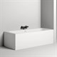 SALINI Orlanda Встраиваемая ванна с прямоугольной чашей, регулируемые ножки, донный клапан "Up&Down" белый, сифон, интегрированный слив-перелив размер 180х80 см, белый - фото 256762