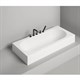 SALINI Ornella Встраиваемая ванна с прямоугольной чашей, регулируемые ножки, донный клапан "Up&Down" белый, сифон, интегрированный слив-перелив размер 170х70 см, белый - фото 256821