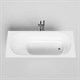 SALINI Ornella Встраиваемая ванна с прямоугольной чашей, регулируемые ножки, донный клапан "Up&Down" белый, сифон, интегрированный слив-перелив размер 170х70 см, белый - фото 256827