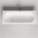 SALINI Ornella Встраиваемая ванна с прямоугольной чашей, регулируемые ножки, донный клапан "Up&Down" белый, сифон, интегрированный слив-перелив размер 170х70 см, белый - фото 256851