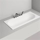 SALINI Ornella Встраиваемая ванна с прямоугольной чашей, регулируемые ножки, донный клапан "Up&Down" белый, сифон, интегрированный слив-перелив размер 170х80 см, белый - фото 256863