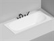 SALINI Ornella Встраиваемая ванна с прямоугольной чашей, регулируемые ножки, донный клапан "Up&Down" белый, сифон, интегрированный слив-перелив размер 180х80 см, белый - фото 256935