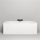 SALINI Ornella Встраиваемая ванна с прямоугольной чашей, регулируемые ножки, донный клапан "Up&Down" белый, сифон, интегрированный слив-перелив размер 170х75 см, белый - фото 257271