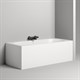 SALINI Ornella Встраиваемая ванна с прямоугольной чашей, регулируемые ножки, донный клапан "Up&Down" белый, сифон, интегрированный слив-перелив размер 170х75 см, белый - фото 257273