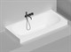 SALINI Ornella Встраиваемая ванна с прямоугольной чашей, регулируемые ножки, донный клапан "Up&Down" белый, сифон, интегрированный слив-перелив размер 190х80 см, белый - фото 257382
