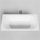 SALINI Ornella Встраиваемая ванна с прямоугольной чашей, регулируемые ножки, донный клапан "Up&Down" белый, сифон, интегрированный слив-перелив размер 190х80 см, белый - фото 257384