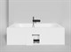 SALINI Ornella Встраиваемая ванна с прямоугольной чашей, регулируемые ножки, донный клапан "Up&Down" белый, сифон, интегрированный слив-перелив размер 190х80 см, белый матовый - фото 257390
