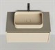 SALINI Domino Тумба со столешницей ширина 80 см, - фото 257582