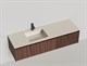 SALINI Domino Тумба со столешницей ширина 160 см, шпон - фото 257871