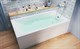 1MARKA Korsika Ванна прямоугольная пристенная размер 190х100 см, цвет белый - фото 258957