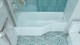 1MARKA Convey Ванна асимметричная пристенная размер 150х75 см, цвет белый - фото 259071