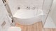 1MARKA Gracia Ванна асимметричная пристенная размер 150х90 см, цвет белый - фото 259104