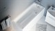 1MARKA Modern Ванна прямоугольная пристенная размер 120х70 см, цвет белый - фото 259134
